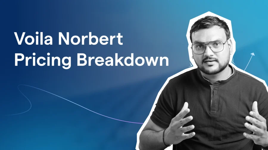 Voila Norbert Pricing Breakdown