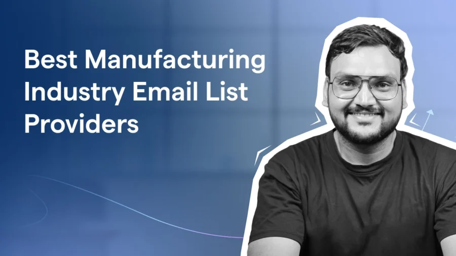 best manufacturing industry email list providers