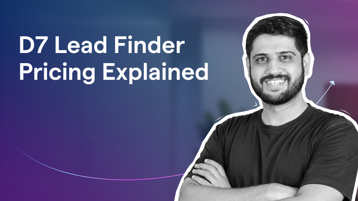D7 Lead Finder Pricing Explained