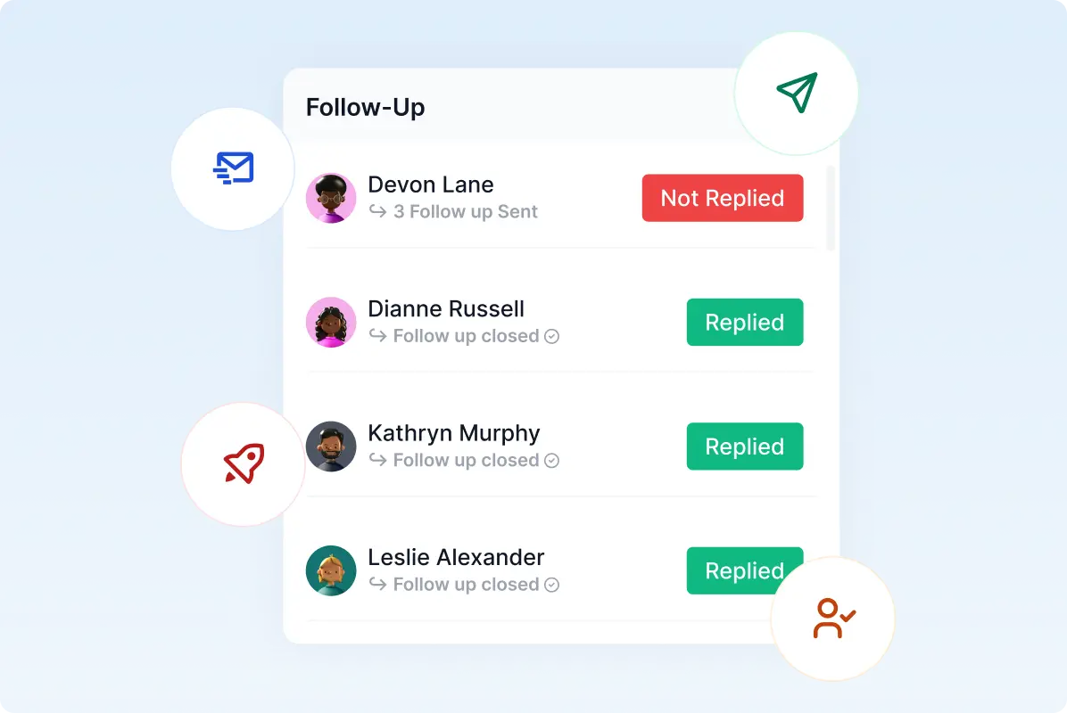 Keep in touch until they change their minds