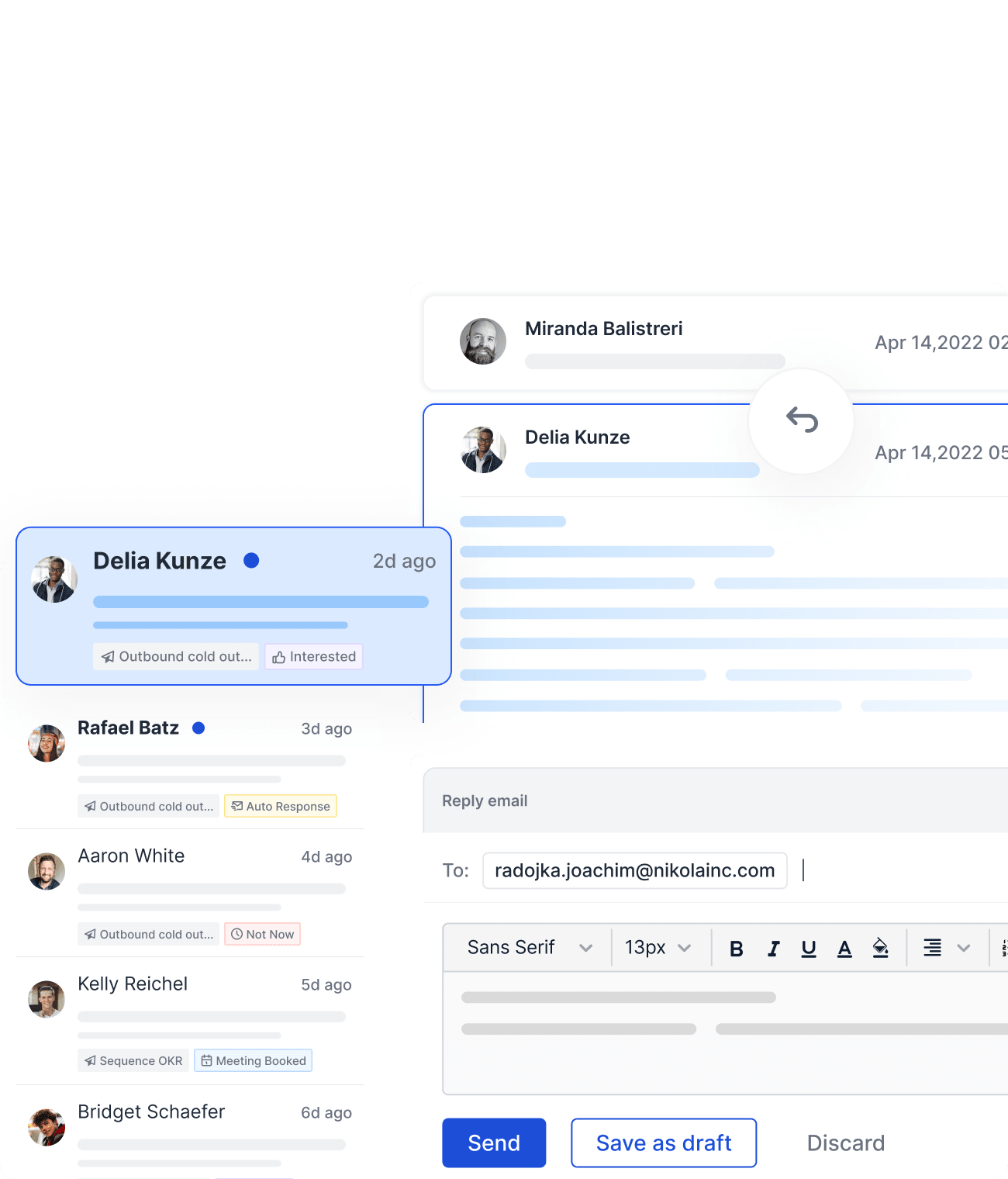 Unified Inbox - manage all messages in one place!