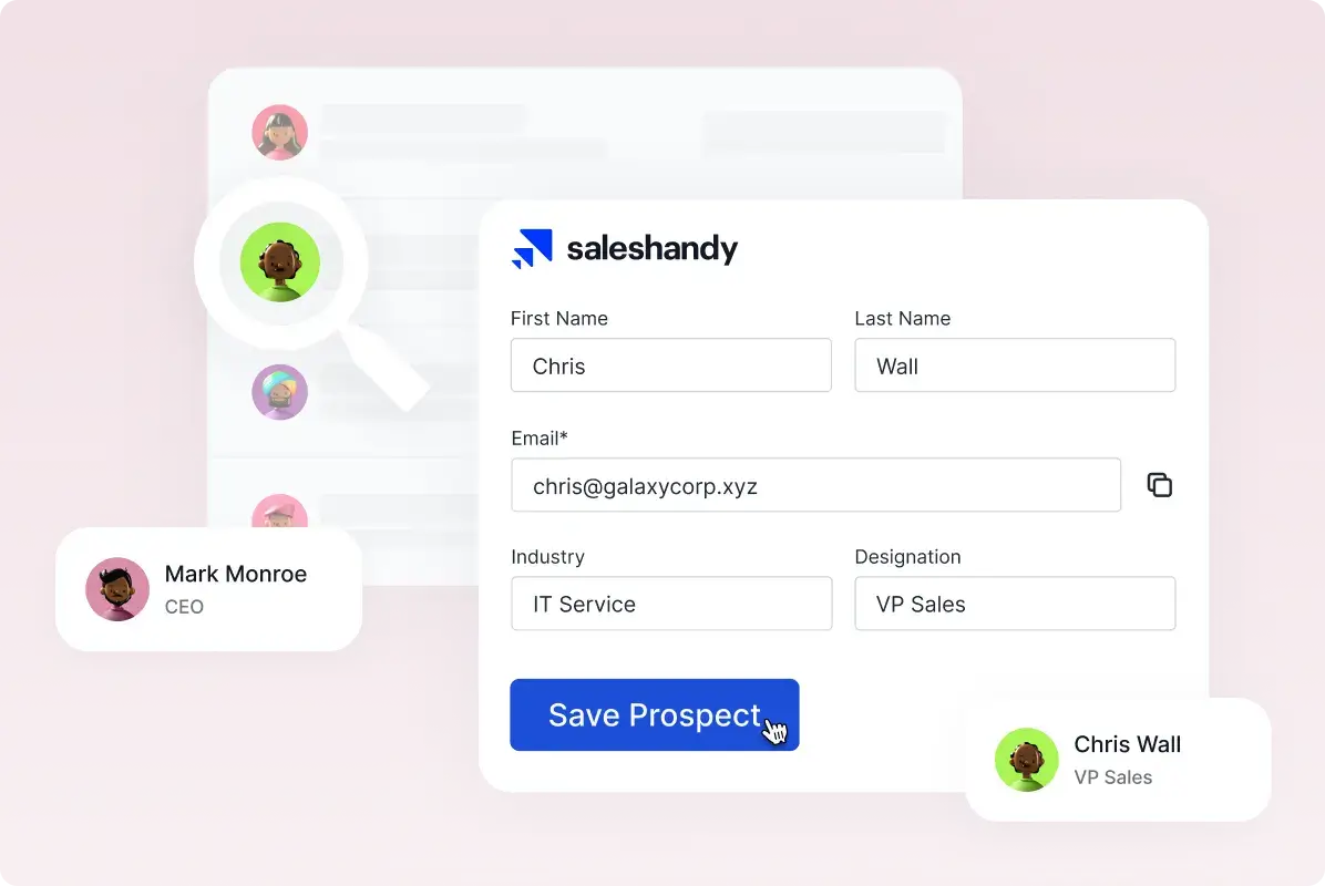 integrated lead sourcing in saleshandy