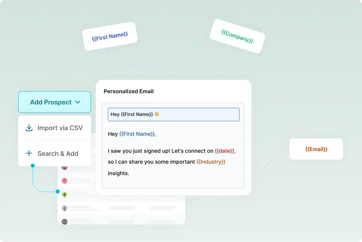build human like relationship with prospects using saleshandy