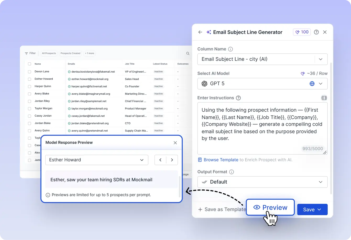 Quick Preview Before Send
